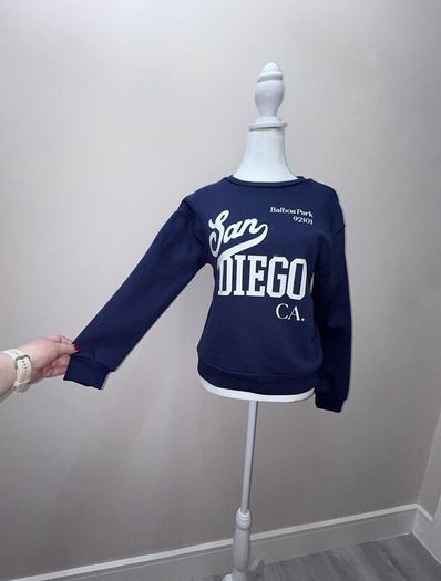 Girls Navy Sweatshirt from Primark Age UK 11-12 Yrs / EU 152cm