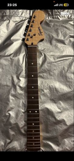 Fender Stratocaster squier mustang Neck fretboard with tuners machine heads electric guitar parts accessories