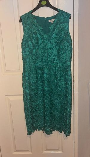 Precis Green Lace Dress size 12