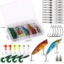 Telescopic Fishing Rod and Spinning Reel Combo Set with Fishing Line, Fishing Lures Kit & Accessories and Carrier Bag for Saltwater Freshwater (FREE POSTAGE) Image 5