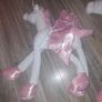 Child unicorn ride on unicorn costume Image 3