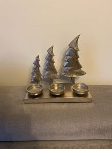 christmas candle holder