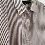 French Connection Monochrome Striped Relaxed Shirt Image 2
