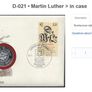 Martin Luther Silver Proof 1983 in East Germany DDR stamp cover. Image 10