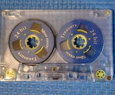 1PCS Transparent Standard Audio Tape for Recording and play music. New.