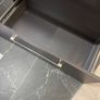 Kolour 800mm Wall Hung Unit and Basin Matt black w/ Tap Image 2