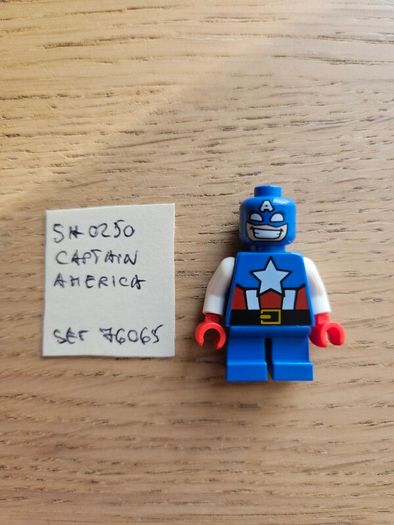 lego sh0250 captain america, set 76065