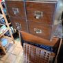 Antique Oak Filing Cabinet Image 2