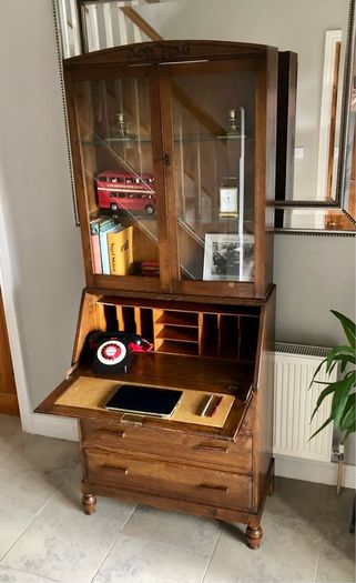 writing bureau/ bookcase