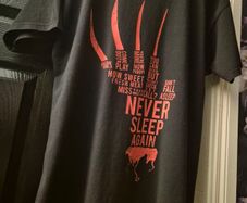 A Nightmare On Elm Street Freddy Krueger t-shirt