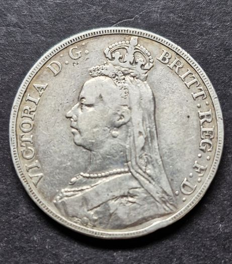 1892 United Kingdom 1 Silver Crown
