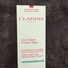 Clarins Cryo flash cream mask - instant tightening, firming and glow booster