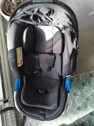 Double stroller and car seat