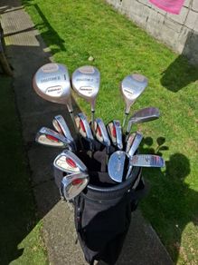 Ladies Full 14 Club Set + Bag and trolly