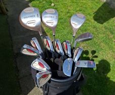 Ladies Full 14 Club Set + Bag and trolly