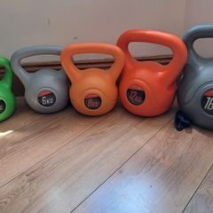 Set of 5 Kettlebells