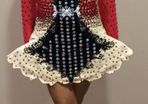Irish dancing solo dress