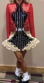 Irish dancing solo dress