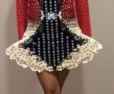 Irish dancing solo dress