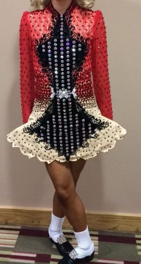 Irish dancing solo dress