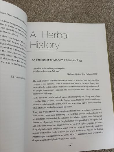 Aloe Vera: The Medicine Plant Book