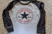 Converse All Star Long Sleeve T-Shirt Heather Grey