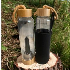 Crystal tower water bottle