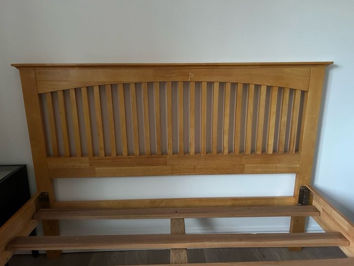 Solid Wood Bed Frame - Double