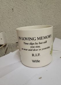 Grave Pot - Hand Decorated