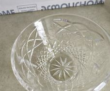 SMALL BONBON  vintage GALWAY trinity knot large Vintage Cut crystal BOWL.