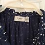 Fransa Top Navy with White Polka dots Image 2