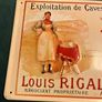 Roquefort Cheese advertisement tin sign Image 3