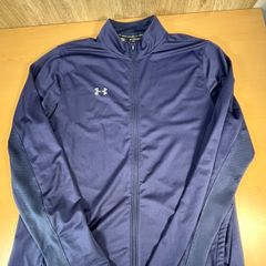 Under Armour Tracksuit Top Full Zip - Navy Blue - Mens XXL