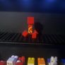 lego Minecraft creeper red Image 2