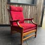 A Vintage Cintique Lounge Chair Image 10