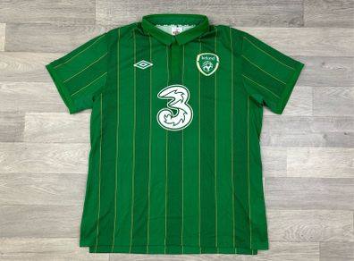 Vintage 2011 Umbro Ireland Home Jersey Shirt Mens Large