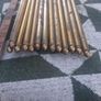 16 Victorian Brass Stair Rods( 23 Inches Long) Image 8