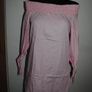 New Look off  shoulder baby pink tunic dress size UK8 EU36 Perfect condition Postage included Image 2
