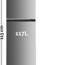 PKM Fridge Freezer New Only 169 Euro Image 5