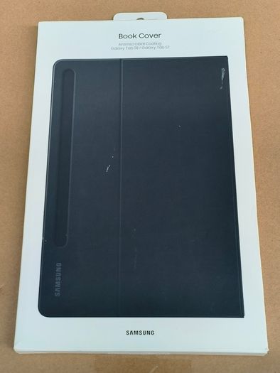 Genuine OEM Samsung Book Cover for Galaxy Tab S8 & Galaxy Tab S7 EF-BT630 Black