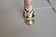 Vase miniature brass enamelled