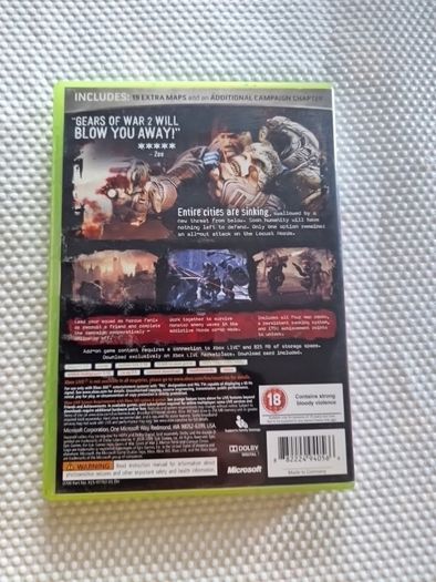 Gears of War 2 Game of the year Edition Xbox360 Games Original