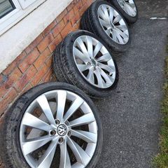 18" Genuine Scirocco Turbine Alloys