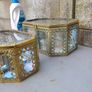 Antique Jewellery Brass Caskets Image 9