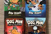 BRAND NEW Children's Books - 4 Dog Man - Great Gift