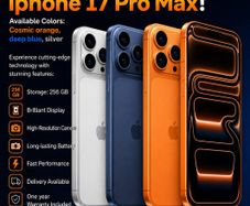 Iphone 17 Pro Max 256gb Brand New Sealed Pack Unlock Sim Free