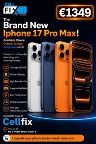 Iphone 17 Pro Max 256gb Brand New Sealed Pack Unlock Sim Free