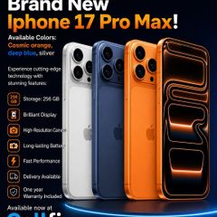 Iphone 17 Pro Max 256gb Brand New Sealed Pack Unlock Sim Free