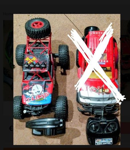 3 Toy remote control cars, 4 cars in total to be sold together