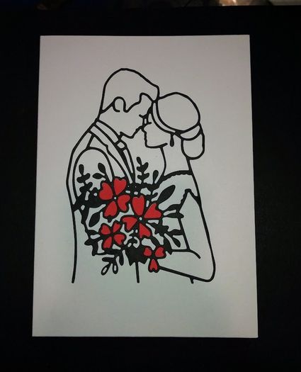 Wedding/Anniversary/Engagement Custom Greeting card
